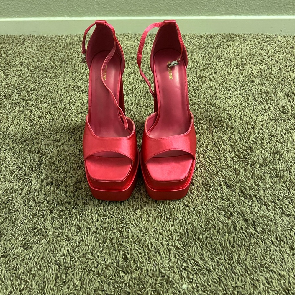 Pink Platform Heels